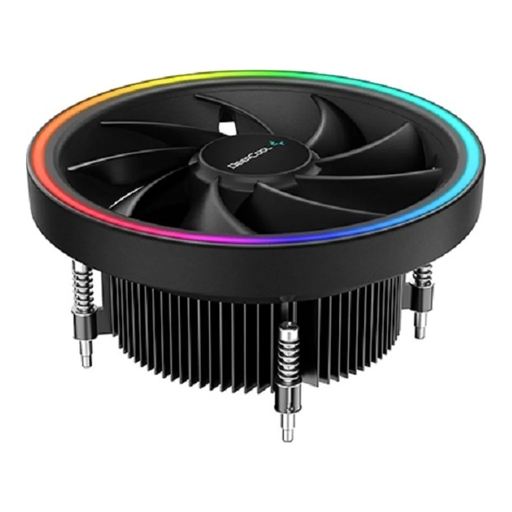 Deepcool UD551 ARGB CPU Cooler for AMD AM4 Top Flow Cooling Solution | R-UD551-BKAMAB-G-1 - Image 1 Deepcool UD551 ARGB CPU Cooler for AMD AM4 Top Flow Cooling Solution | R-UD551-BKAMAB-G-1