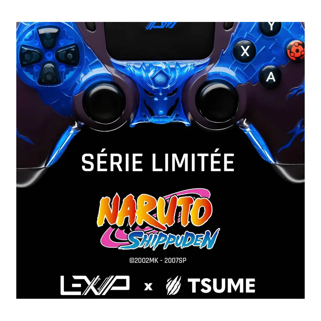 ce6a2efbaebfc4463dc0bf4442e9c074-hi.jpg Lexip Madara Destruction Controller Design by Tsume, Naruto Shippuden Controller, Wireless Gaming Controller with 4 Programmable Paddles, PC Nintendo Switch Compatible Anime Collector Edition