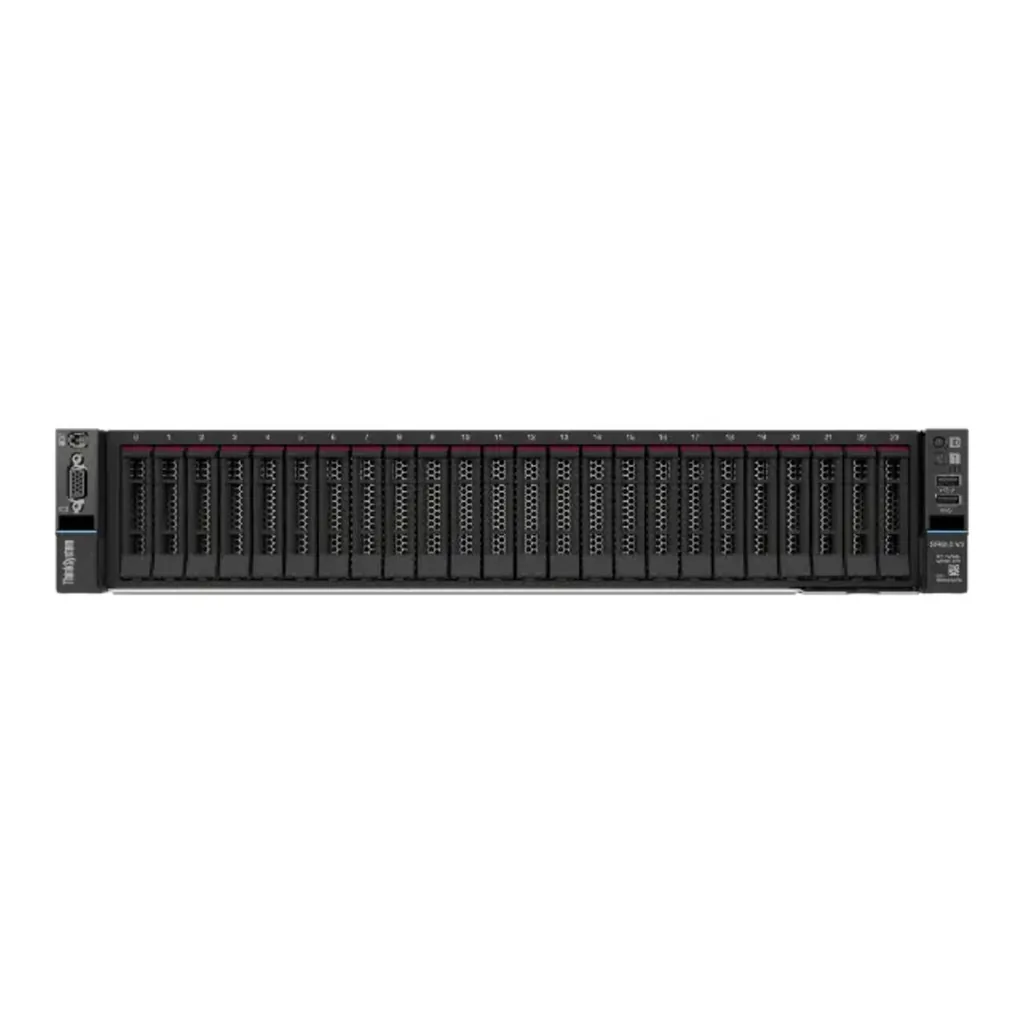 cfac6b2127fab74475472a93d91f3f99-hi.jpg Lenovo ThinkSystem SR650 V3 Rack Server, Xeon Silver 4510, 64GB DDR5 RAM, 8x SAS/SATA SSD, 940-8i RAID, XCC2 Platinum, 1100W Titanium PSU | SR650-V3