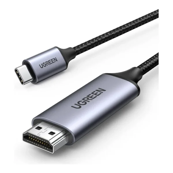 cfafc5368cb07177012eda4a5cdbefa5-hi.jpg UGREEN USB C to HDMI Cable,USB 3.1 Type C to HDMI 4K 60Hz UHD Adapter, Compatible iPhone 15 Series,iPad 10/Pro/Air/Mini,Samsung Galaxy Series,MacBook Pro,Dell XPS,Huawei P60 Pro, 2 Meter