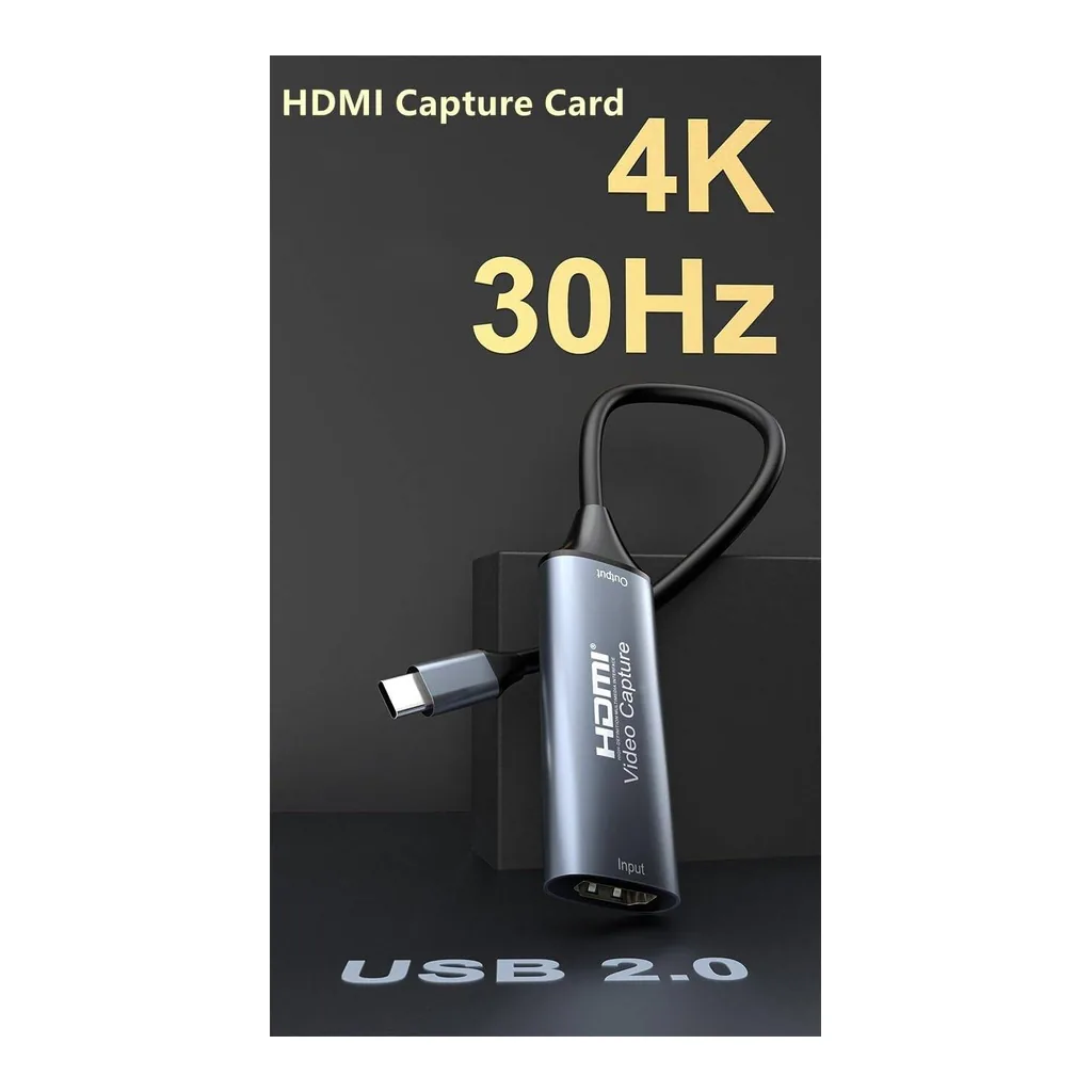 T Tersely HDMI to USB-C Video Capture Card, 1080p60 Recording | Statco-TVC-1080p-USB3 - Image 2 T Tersely HDMI to USB-C Video Capture Card, 1080p60 Recording | Statco-TVC-1080p-USB3