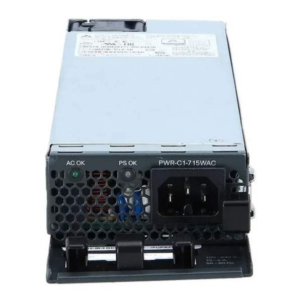 Cisco PWR-C1-715WAC-P/2, 715W AC 80+ platinum Config 1 Secondary Power Supply, hot-plug / redundant (plug-in module), AC 100-240 V - 715 Watt | PWR-C1-715WAC/2 – Main image Cisco PWR-C1-715WAC-P/2, 715W AC 80+ platinum Config 1 Secondary Power Supply, hot-plug / redundant (plug-in module), AC 100-240 V - 715 Watt | PWR-C1-715WAC/2 – Main image