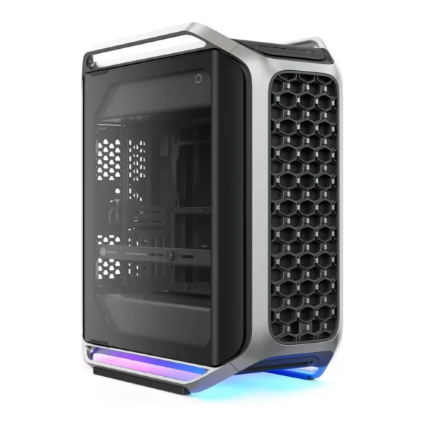 Cooler Master COSMOS ALPHA Full Tower Case, Black Silver, E-ATX Support, Sliding Motherboard Tray, Tempered Glass Panel, 400mm GPU Clearance, 8 PCI Slots, Silver | C700-KGNN-S00 – Main image Cooler Master COSMOS ALPHA Full Tower Case, Black Silver, E-ATX Support, Sliding Motherboard Tray, Tempered Glass Panel, 400mm GPU Clearance, 8 PCI Slots, Silver | C700-KGNN-S00 – Main image