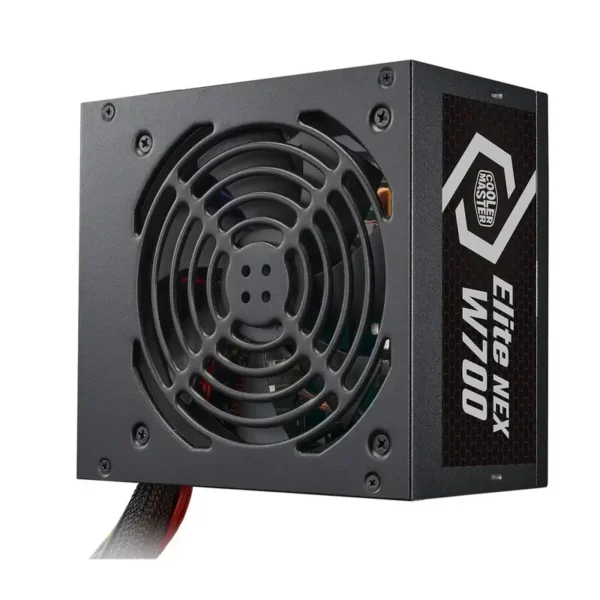 Cooler Master Elite NEX 700W 230V Non Modular Power Supply, 80 Plus Standard Certified, Active PFC & Dual Forward Topology Design, 120mm Sleeve Fan, UK Plug, Black | MPW-7001-ACBW-BUK – Main image Cooler Master Elite NEX 700W 230V Non Modular Power Supply, 80 Plus Standard Certified, Active PFC & Dual Forward Topology Design, 120mm Sleeve Fan, UK Plug, Black | MPW-7001-ACBW-BUK – Main image