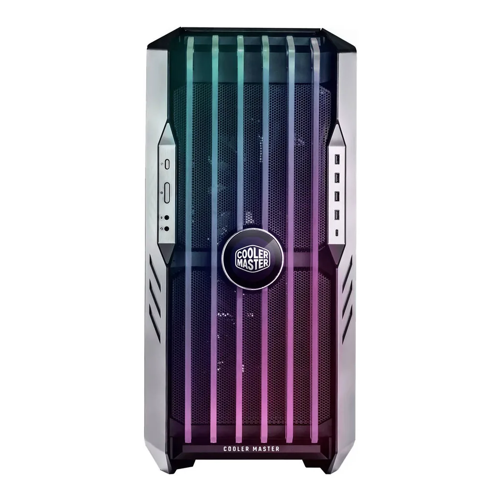 Cooler Master HAF 700 EVO E-ATX High Airflow PC Case, IRIS Customizable LCD .Breathable TG Front Panel, 200mm Sickleflow Fans, 1 x USB 3.2 gen 2 Type C, 4 x USB 3.2 gen 1 (3.0), Black | H700E-IGNN-S00 – Gallery image 3 Cooler Master HAF 700 EVO E-ATX High Airflow PC Case, IRIS Customizable LCD .Breathable TG Front Panel, 200mm Sickleflow Fans, 1 x USB 3.2 gen 2 Type C, 4 x USB 3.2 gen 1 (3.0), Black | H700E-IGNN-S00 – Gallery image 3
