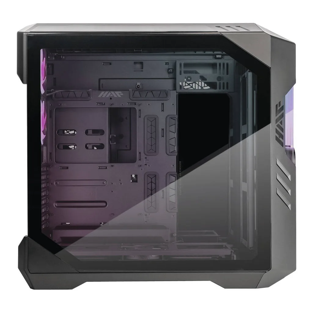 Cooler Master HAF 700 EVO E-ATX High Airflow PC Case, IRIS Customizable LCD .Breathable TG Front Panel, 200mm Sickleflow Fans, 1 x USB 3.2 gen 2 Type C, 4 x USB 3.2 gen 1 (3.0), Black | H700E-IGNN-S00 – Gallery image 4 Cooler Master HAF 700 EVO E-ATX High Airflow PC Case, IRIS Customizable LCD .Breathable TG Front Panel, 200mm Sickleflow Fans, 1 x USB 3.2 gen 2 Type C, 4 x USB 3.2 gen 1 (3.0), Black | H700E-IGNN-S00 – Gallery image 4