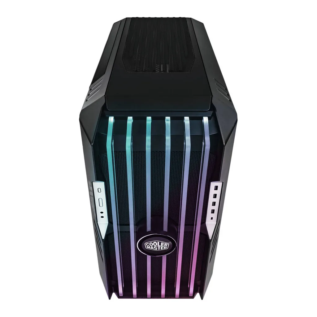 Cooler Master HAF 700 EVO E-ATX High Airflow PC Case, IRIS Customizable LCD .Breathable TG Front Panel, 200mm Sickleflow Fans, 1 x USB 3.2 gen 2 Type C, 4 x USB 3.2 gen 1 (3.0), Black | H700E-IGNN-S00 – Gallery image 5 Cooler Master HAF 700 EVO E-ATX High Airflow PC Case, IRIS Customizable LCD .Breathable TG Front Panel, 200mm Sickleflow Fans, 1 x USB 3.2 gen 2 Type C, 4 x USB 3.2 gen 1 (3.0), Black | H700E-IGNN-S00 – Gallery image 5
