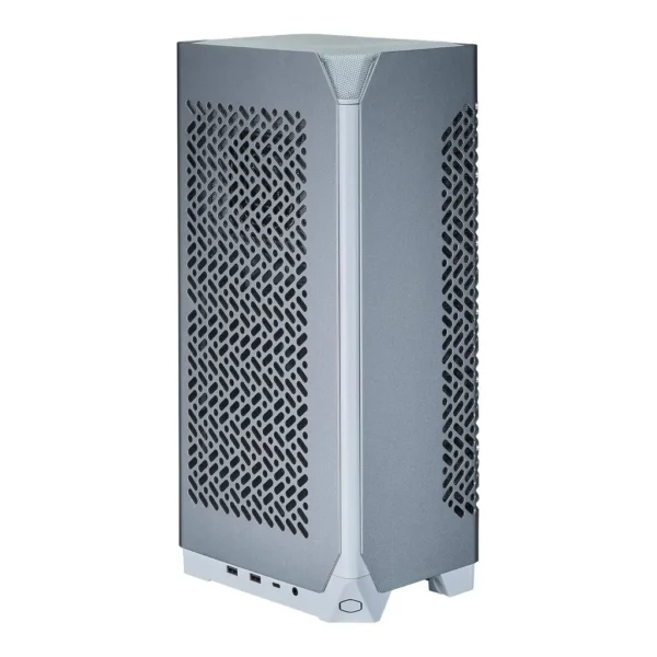 Cooler Master NCORE 100 AIR Mini ITX Computer Case, 2x CS120 Pre-Installed Fan, 336mm length Graphics Support, Side Panels Dust Filters, White | NR100-WNNN-S00 – Main image Cooler Master NCORE 100 AIR Mini ITX Computer Case, 2x CS120 Pre-Installed Fan, 336mm length Graphics Support, Side Panels Dust Filters, White | NR100-WNNN-S00 – Main image