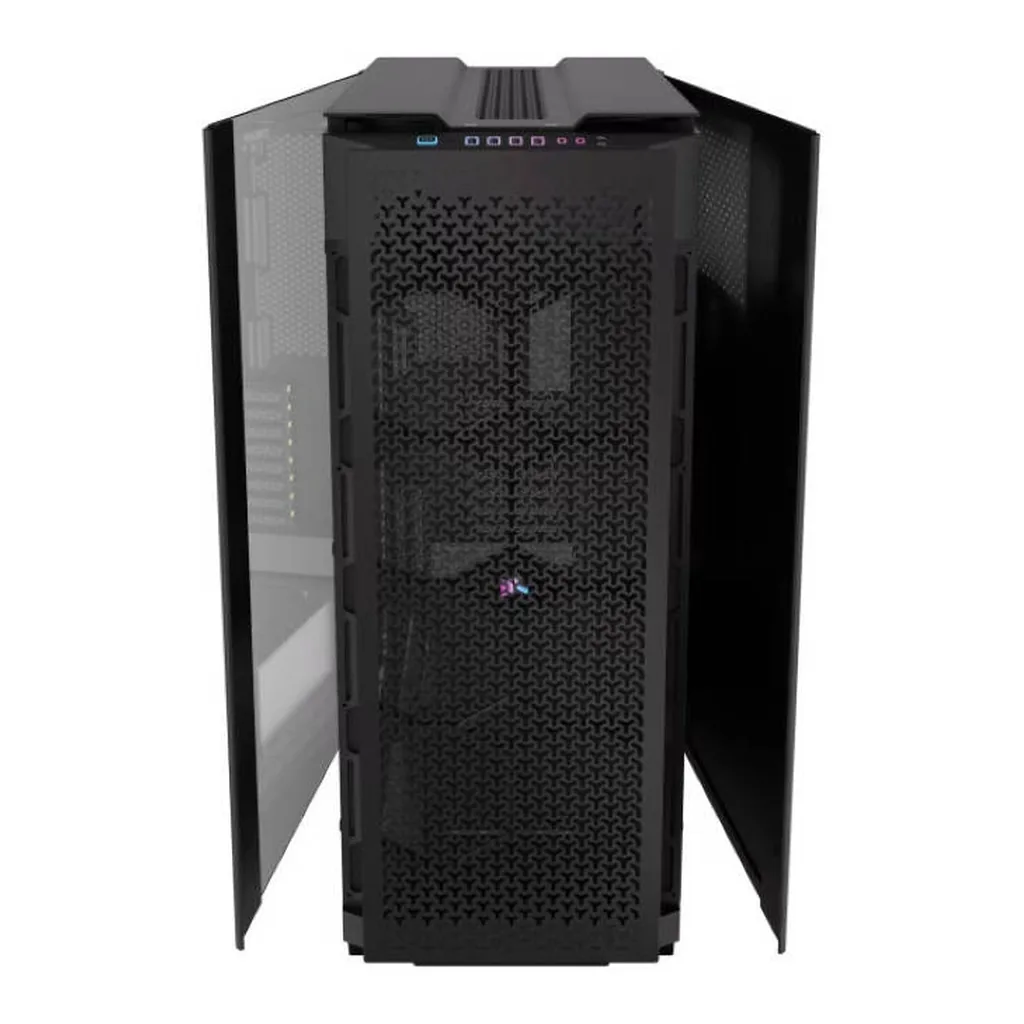 CORSAIR iCUE LINK 9000D RGB AIRFLOW Super Full-Tower PC Case, Up To 18x120mm Fans And 480mm Radiators, High-airflow, 4xUSB 3.2 Type-A, 2xUSB 3.2 Type-C, Audio Out, Black | CC-9011273-WW – Gallery image 1 CORSAIR iCUE LINK 9000D RGB AIRFLOW Super Full-Tower PC Case, Up To 18x120mm Fans And 480mm Radiators, High-airflow, 4xUSB 3.2 Type-A, 2xUSB 3.2 Type-C, Audio Out, Black | CC-9011273-WW – Gallery image 1