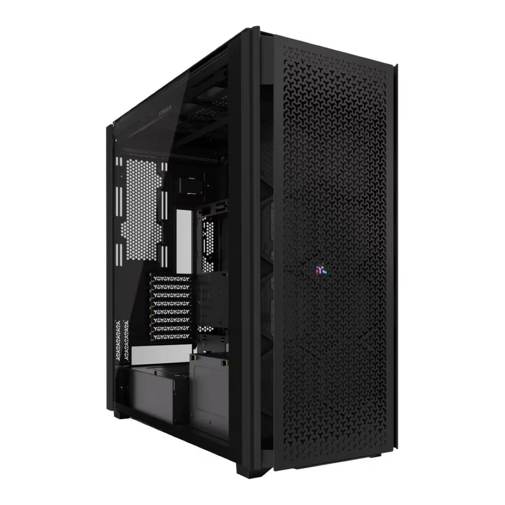 CORSAIR iCUE LINK 9000D RGB AIRFLOW Super Full-Tower PC Case, Up To 18x120mm Fans And 480mm Radiators, High-airflow, 4xUSB 3.2 Type-A, 2xUSB 3.2 Type-C, Audio Out, Black | CC-9011273-WW – Main image CORSAIR iCUE LINK 9000D RGB AIRFLOW Super Full-Tower PC Case, Up To 18x120mm Fans And 480mm Radiators, High-airflow, 4xUSB 3.2 Type-A, 2xUSB 3.2 Type-C, Audio Out, Black | CC-9011273-WW – Main image