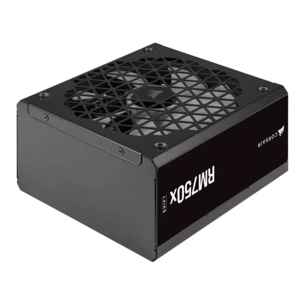 Corsair RM750x Shift Fully Modular ATX Full Modular Power Supply, 750W Power, 80 Plus Gold Efficiency, 140mm Fan with Zero RPM Mode, ATX 3.0 Certified & PCIe 5.0, Black | CP-9020251-UK – Main image Corsair RM750x Shift Fully Modular ATX Full Modular Power Supply, 750W Power, 80 Plus Gold Efficiency, 140mm Fan with Zero RPM Mode, ATX 3.0 Certified & PCIe 5.0, Black | CP-9020251-UK – Main image