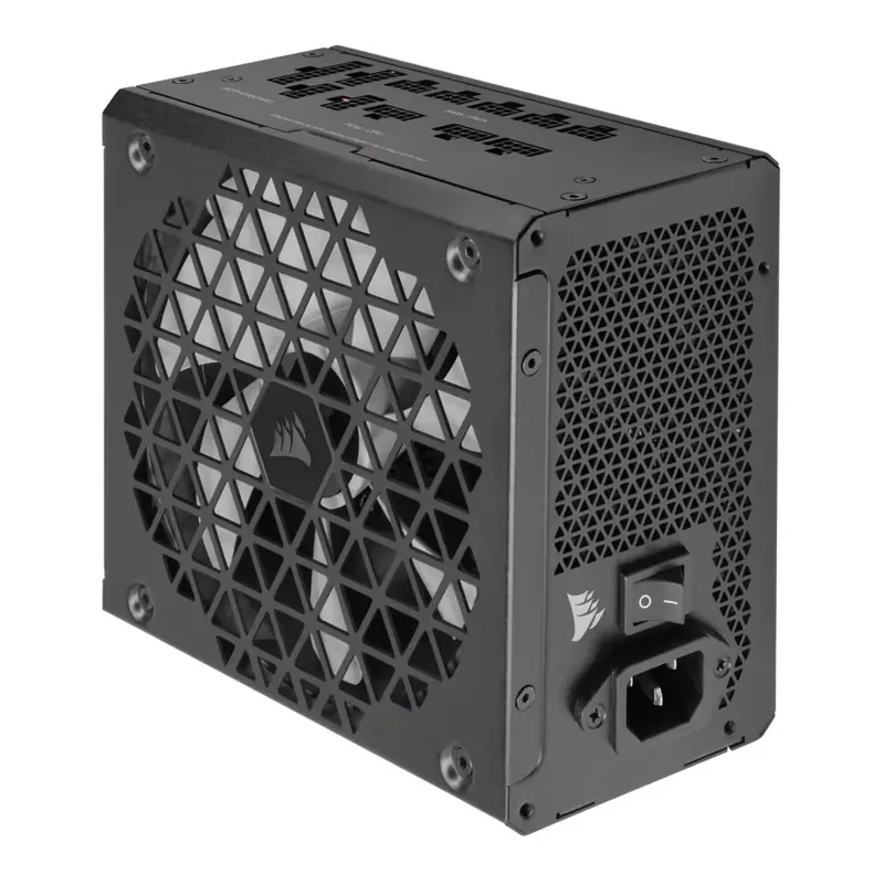 CORSAIR RM850x SHIFT 80 PLUS Gold Fully Modular ATX Power Supply, 850 Watts Power, Type 5 Micro-fit Connectors, 140mm FDB Fan with Zero RPM Mode, PCIe 5.0, ATX 3.0 Certified, Black | CP-9020252-UK – Gallery image 4 CORSAIR RM850x SHIFT 80 PLUS Gold Fully Modular ATX Power Supply, 850 Watts Power, Type 5 Micro-fit Connectors, 140mm FDB Fan with Zero RPM Mode, PCIe 5.0, ATX 3.0 Certified, Black | CP-9020252-UK – Gallery image 4