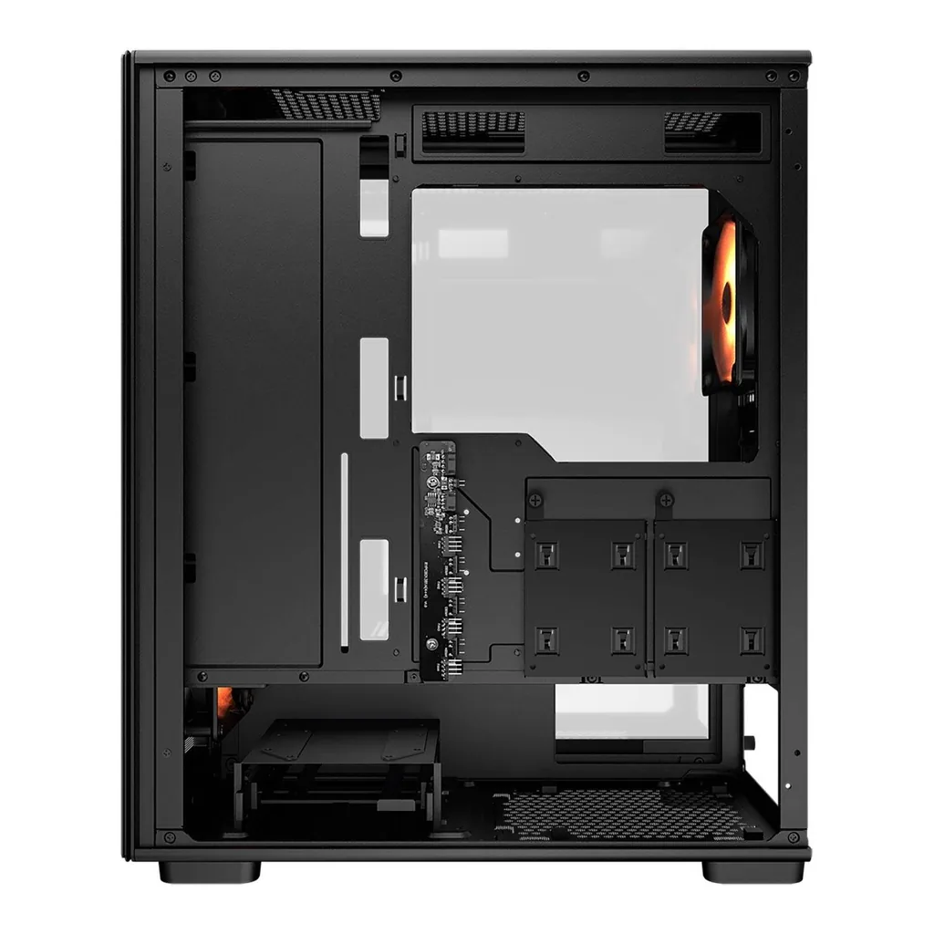 Cougar MX220 RGB Mid Tower Computer Case, 4x 120mm aRGB Pre-Installed Fan, Up to 360mm Radiator & 6x Fan Support, Ultraslim Front Panel Mesh, Black | 382AC80.0001 – Gallery image 7 Cougar MX220 RGB Mid Tower Computer Case, 4x 120mm aRGB Pre-Installed Fan, Up to 360mm Radiator & 6x Fan Support, Ultraslim Front Panel Mesh, Black | 382AC80.0001 – Gallery image 7