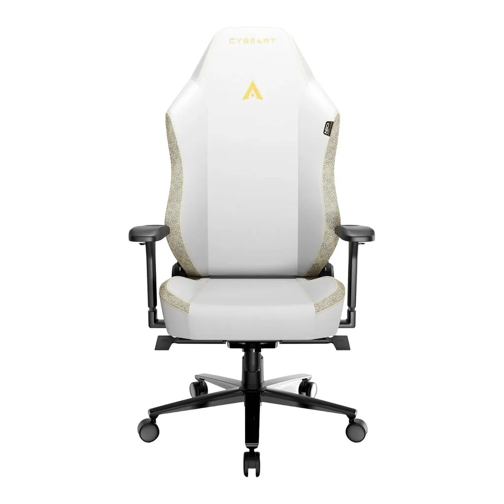 Cybeart NEO Series Lunar Edition Gaming Chair, Supreme PU Leather, Memory Foam Lumbar Pillow, 60mm Caster Wheels, 4D Armrest, Inbuilt Lumbar Arch, 150Kg Max Weight, Lunar – Main image Cybeart NEO Series Lunar Edition Gaming Chair, Supreme PU Leather, Memory Foam Lumbar Pillow, 60mm Caster Wheels, 4D Armrest, Inbuilt Lumbar Arch, 150Kg Max Weight, Lunar – Main image
