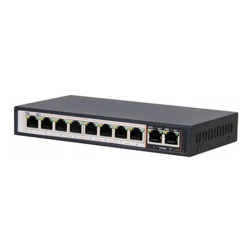 D-Link DGS-F1010P-E 10-Port PoE+ Switch – Gallery image 1 D-Link DGS-F1010P-E 10-Port PoE+ Switch – Gallery image 1