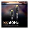 d0486d148df1794d6174dadd11c5ef67-hi.jpg MOWSIL Active Optical HDMI Removable Cable 40M, HDMI 2.0, High-Speed, UHD 4K@60Hz, 18Gbps Bandwidth, 24K Gold-Plated Connectors, Hybrid Fiber and Copper, OD 4.8mm, 40 Meters | MOAC40D