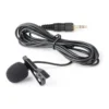 d28bf61f9c54fc67314be4ae3319b09e-hi.jpg Saramonic Replacement Lavalier Microphone with Locking 3.5mm TRS Connector