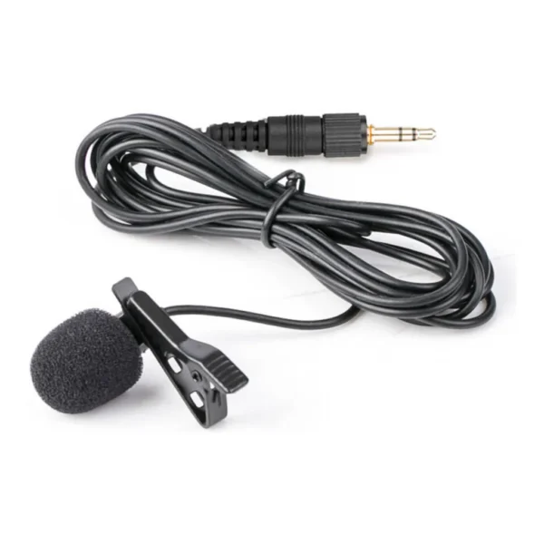 d28bf61f9c54fc67314be4ae3319b09e-hi.jpg Saramonic Replacement Lavalier Microphone with Locking 3.5mm TRS Connector