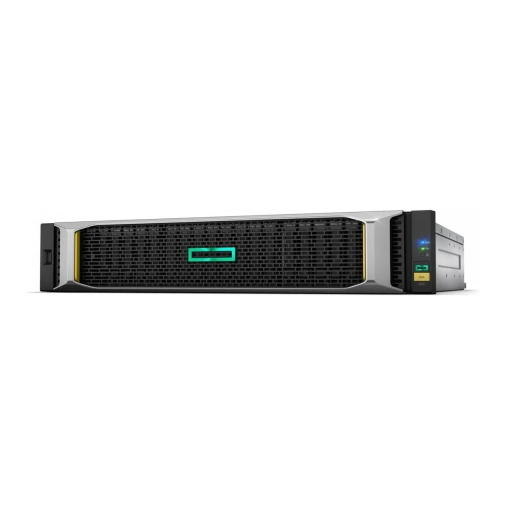 d2ca6f1939d0c2273f2997baae44d70b-hi.jpg HPE MSA 2052 SAN Dual Controller SFF Storage, 76.8 TB SFF Maximum Raw Capacity, 24 SFF SAS/ENT & SAS/SSD, HPE MSA 2050 SAN Controllers, 16 Gb/8 Gb Fiber Channel 4-Ports Per Controller | Q1J03B