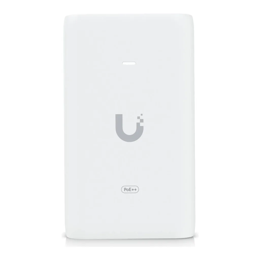 d3e3481e87fe9373eda9cdf444905146-hi.jpg Ubiquiti Networks 15W PoE Adapter, 48V DC 0.32A Output, Gigabit Ethernet Port, Plug-and-Play Power for UniFi Devices, Compact Design, White | U-PoE-af