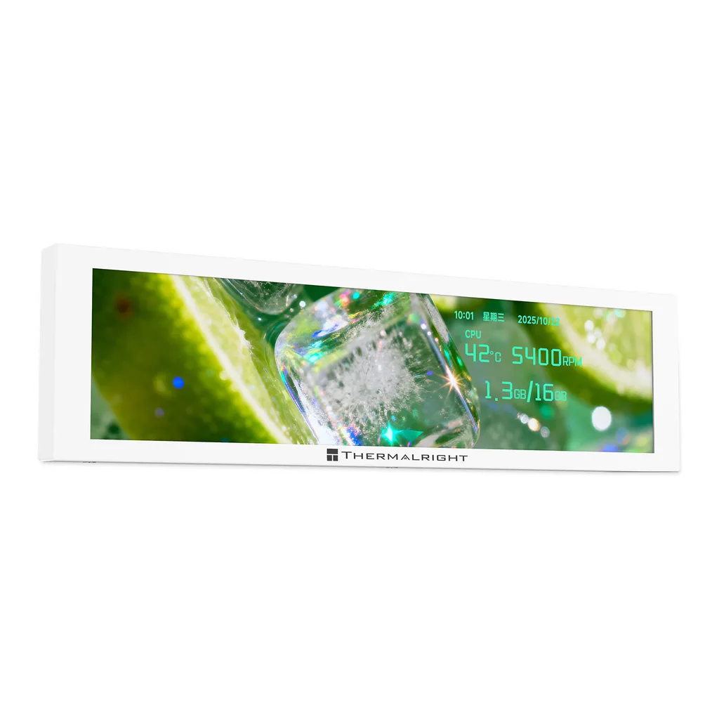 Thermalright Trofeo Vision LCD Screen Display, White - Image 3 Thermalright Trofeo Vision LCD Screen Display, White