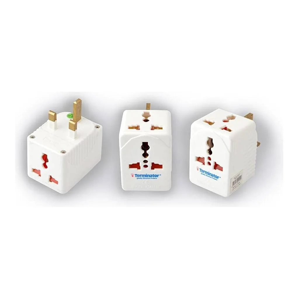 d41af09e3bdcee6b0fbb85ba797c3ce1-hi.jpg Terminator Power Adapter 3 Way Universal Sockets (TMA 313)