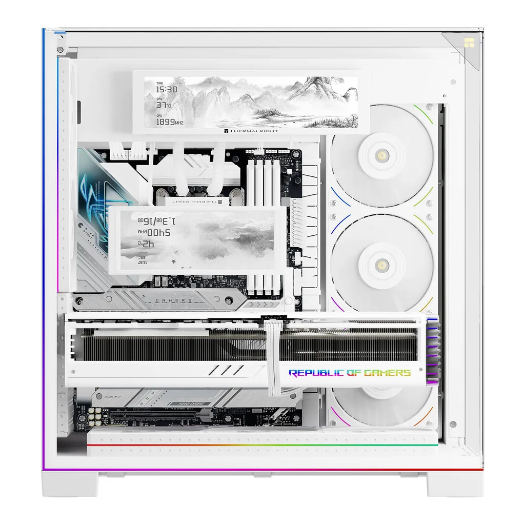 Thermalright Trofeo Vision LCD Screen Display, White - Image 5 Thermalright Trofeo Vision LCD Screen Display, White