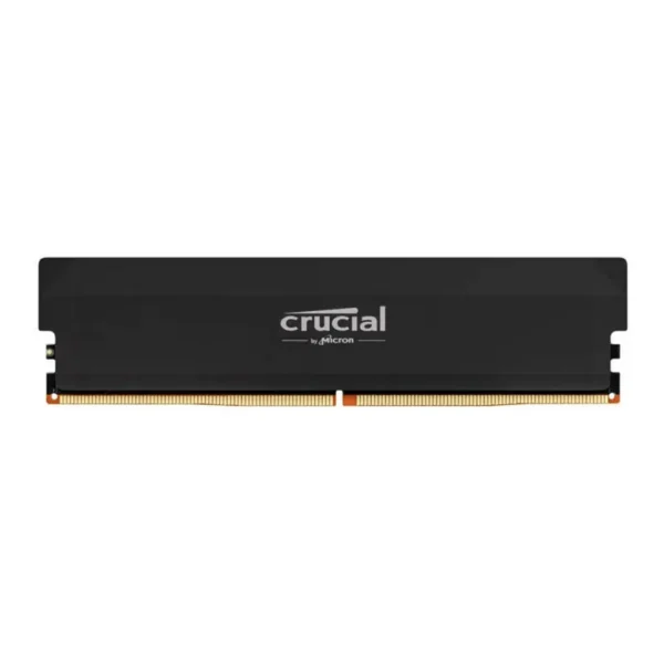 Crucial Pro OC Gaming Desktop Memory, 16GB Capacity, DDR5 Memory Type, 6000 MHz Memory Speed, CL36 CAS Latency, 1.35 Voltage, Intel XMP 3.0 & AMD EXPO Profile | CP16G60C36U5B - Image 1 Crucial Pro OC Gaming Desktop Memory, 16GB Capacity, DDR5 Memory Type, 6000 MHz Memory Speed, CL36 CAS Latency, 1.35 Voltage, Intel XMP 3.0 & AMD EXPO Profile | CP16G60C36U5B - Image 1