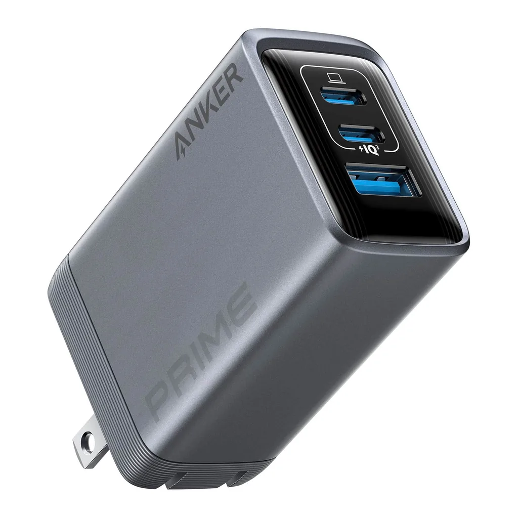 d69d941c-1a4d-4622-a82c-ca9a39ef7c4c.jpg Anker - Prime Charger (100W, 3 Ports, GaN) - Silver
