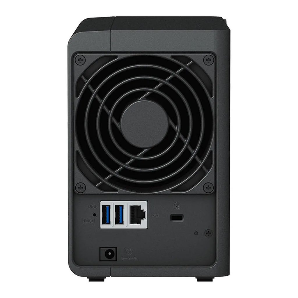 d6a9da02d35932089706047eebdb36bd-hi.jpg Synology DiskStation DS223 2-Bay NAS Enclosure, Realtek RTD1619B 1.7Ghz, 2 GB DDR4 non-ECC Memory, 2x 3.5"/2.5" SATA Drive Bays, RJ45 LAN Port, 3x USB 3.2 Ports, Black | DS223