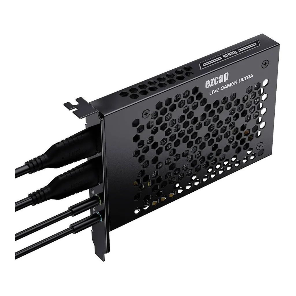 ezcap334 Live Gamer Ultra PCIe Capture Card, 4K30 Recording and 4K60 HDR Passthrough - Image 2 ezcap334 Live Gamer Ultra PCIe Capture Card, 4K30 Recording and 4K60 HDR Passthrough