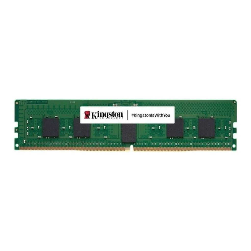 Kingston DDR5 Server Memory, 64GB Memory Capacity, 6400MT/s Memory Speed, CL52 CAS Latency, 1.1 Voltage, ECC Registered | KSM64R52BD4-64MH - Image 1 Kingston DDR5 Server Memory, 64GB Memory Capacity, 6400MT/s Memory Speed, CL52 CAS Latency, 1.1 Voltage, ECC Registered | KSM64R52BD4-64MH - Image 1