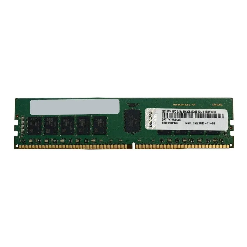 ThinkSystem TruDDR5 (2Rx4) RDIMM Server Memory, 64GB Capacity, 5600MHz Memory Speed, 1.1 Voltage, 288-Pin | 4X77A88052 - Image 1 ThinkSystem TruDDR5 (2Rx4) RDIMM Server Memory, 64GB Capacity, 5600MHz Memory Speed, 1.1 Voltage, 288-Pin | 4X77A88052 - Image 1