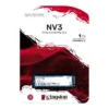 d9a747249595c3cc3db82f27f4d35e30-hi.jpg Kingston NV3 PCIe 4.0 NVMe Internal SSD, 1TB Capacity, M.2 2280 Form Factor, 6000 MB/s Sequential Read & 4000 MB/s Sequential Write Speed, 3D NAND Technology, 320 TBW Endurance | SNV3S/1000G