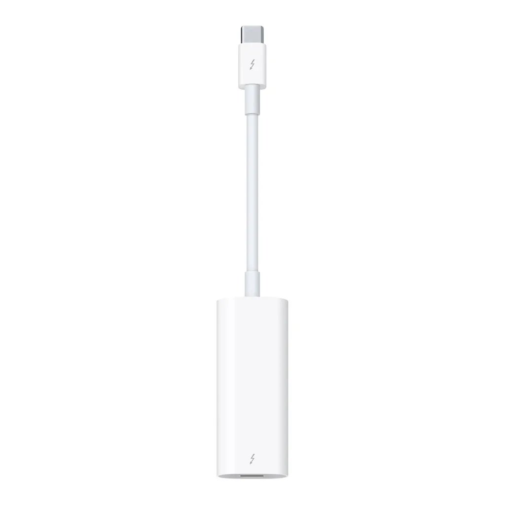 d9dec0f564d902806c1119247ebd708d-hi.jpg Apple Thunderbolt 3 to Thunderbolt 2 Adapter, Bidirectional Compatibility for Legacy Thunderbolt Devices and Displays | MYH93AM/A