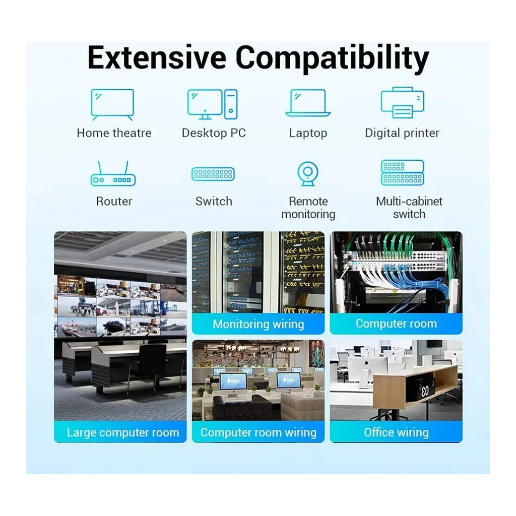 da6ad92e9faace350e00f1c6c7f2a6bb-hi.jpg Vention CAT.6A SFTP Lan Cable, 10Gbps Transfer Rate, Oxygen-free Copper Conductor, Aluminum Foil + Metal Mesh Shielding, PVC Jacket, 305m Cable Length, Orange