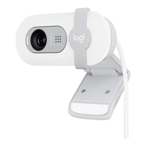 daadcfdf3cb6dcce15d6cd51b5639fcf-hi.jpg Logitech Brio 100 Full HD 1080p Webcam for Meetings & Streaming, Auto-Light Balance, Built-in Mic, Privacy Shutter, USB-A, for Microsoft Teams, Google Meet, Zoom & More - Off White