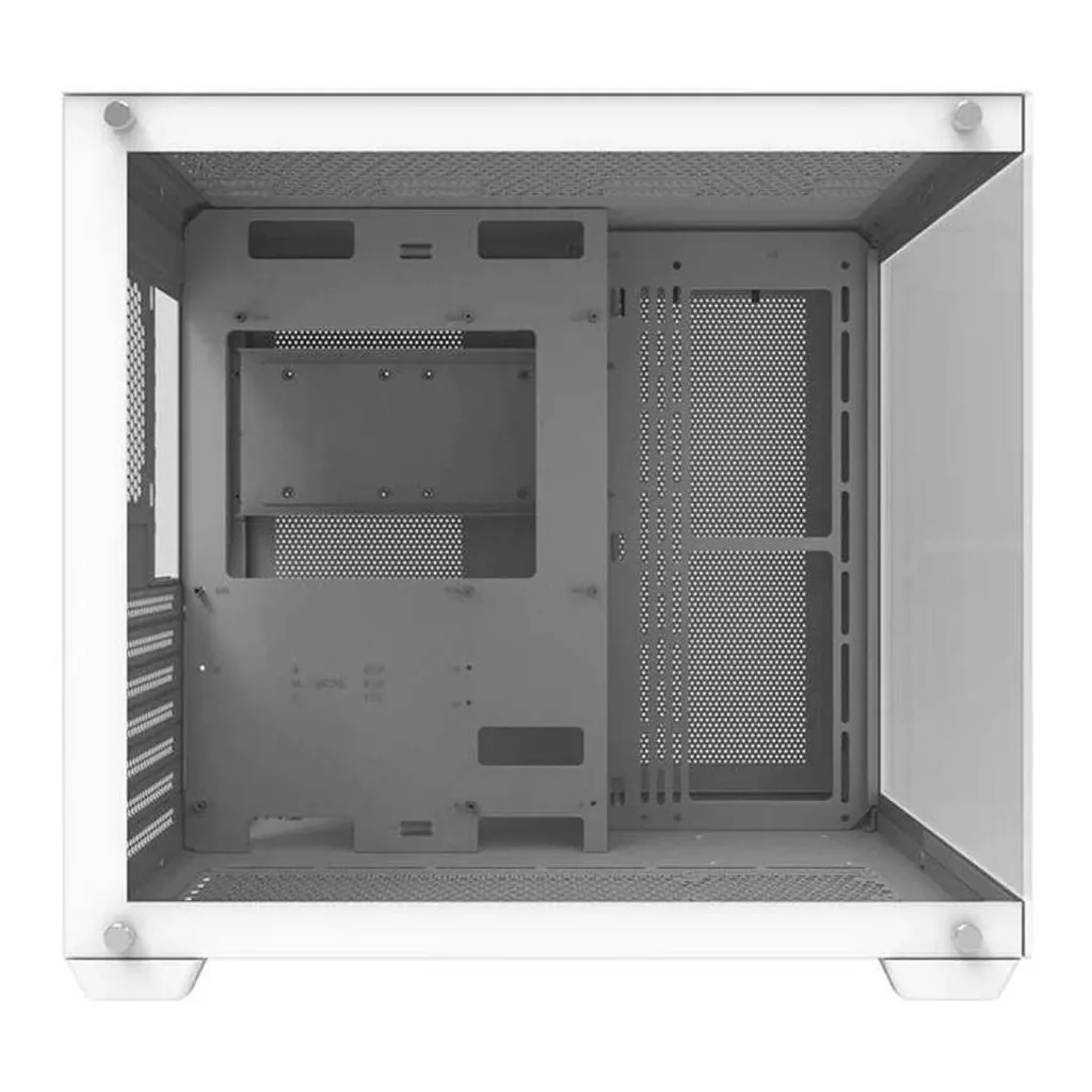 DarkFlash C285P ATX Tempered Glass Side Panel Gaming PC Case, 360mm Radiator & 9x 12cm Fan Support, 8mm SPCC & Tempered Glass Material Dual Side Glass Panel, White | C285P-W – Gallery image 3 DarkFlash C285P ATX Tempered Glass Side Panel Gaming PC Case, 360mm Radiator & 9x 12cm Fan Support, 8mm SPCC & Tempered Glass Material Dual Side Glass Panel, White | C285P-W – Gallery image 3