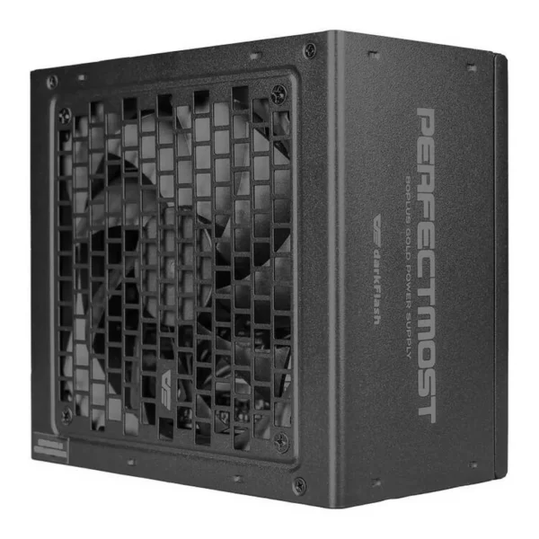 DarkFlash PMT 850W Gold Full Modular Power Supply, 850W Power, 80 Plus Gold Certified, Active PFC + Half Bridge LLC + SRC + DC to DC, Japanese 105°C Capacitor, Hydro Bearing, 120mm Fan, Black | PMT850 – Main image DarkFlash PMT 850W Gold Full Modular Power Supply, 850W Power, 80 Plus Gold Certified, Active PFC + Half Bridge LLC + SRC + DC to DC, Japanese 105°C Capacitor, Hydro Bearing, 120mm Fan, Black | PMT850 – Main image