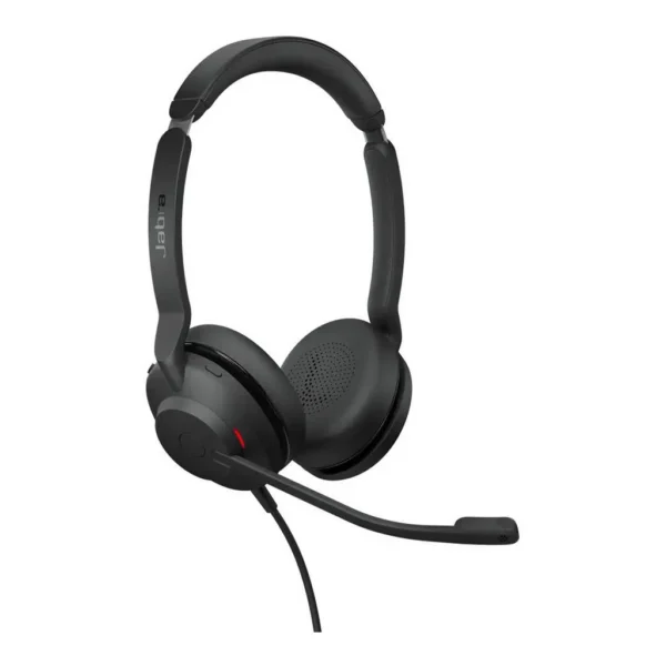 dc056eb6acd6c5415b0c20c870686401-hi.jpg Jabra Evolve2 30 SE MS Stereo Wired Headset, 28mm Speaker Size, Noise-Isolating Ear Cushions, Adjustable Headband, Boom Type Microphone, USB-A/USB-C Connectivity, Black