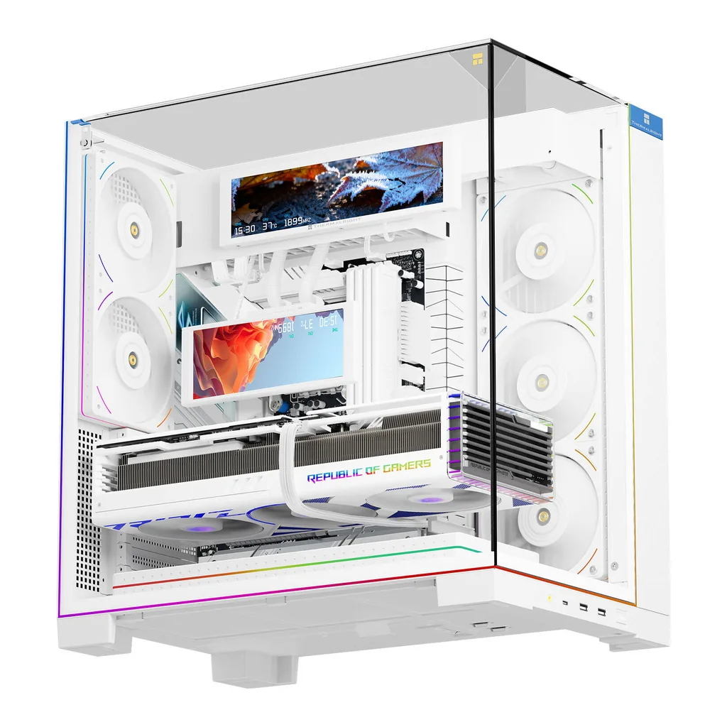 Thermalright Trofeo Vision LCD Screen Display, White - Image 6 Thermalright Trofeo Vision LCD Screen Display, White