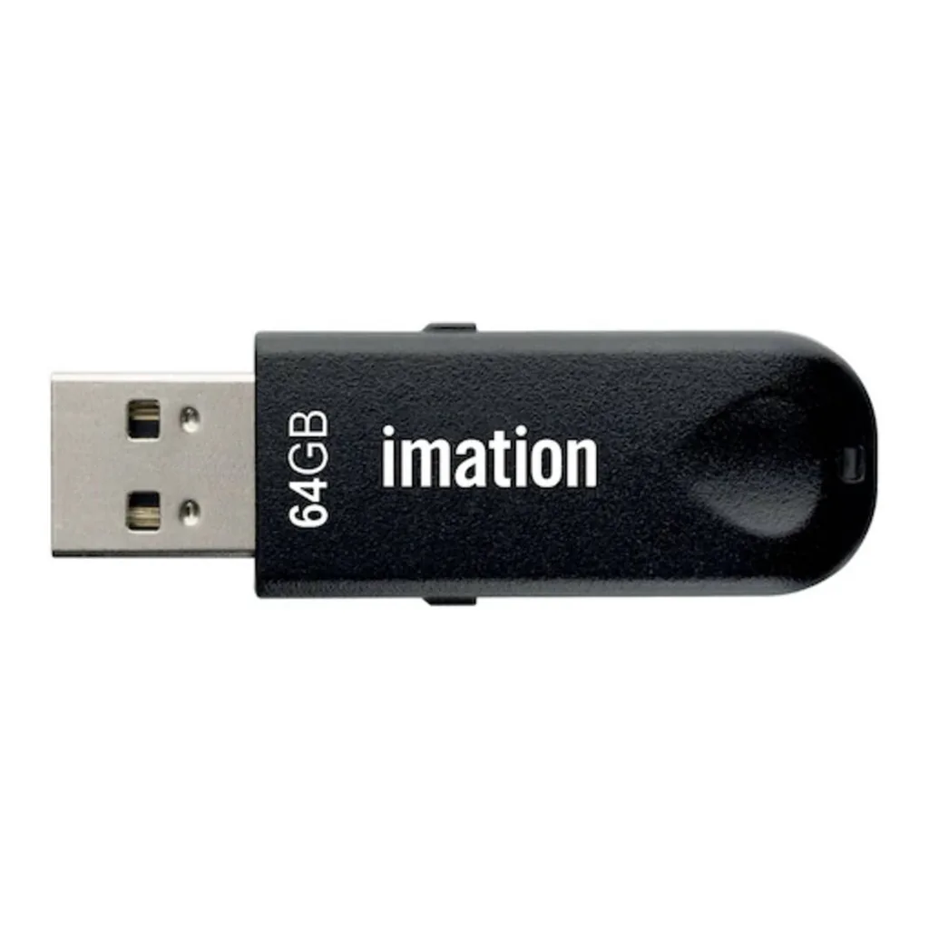 dc6f9fea245482214c80989e042bcb5b-hi.jpg Imation Flash Drive V1 64gb, Slim Bar Type Usb Flash Drive, Plug And Play, Drag And Drop Copying And Pasting, Simple And Minimal Design | 64gb