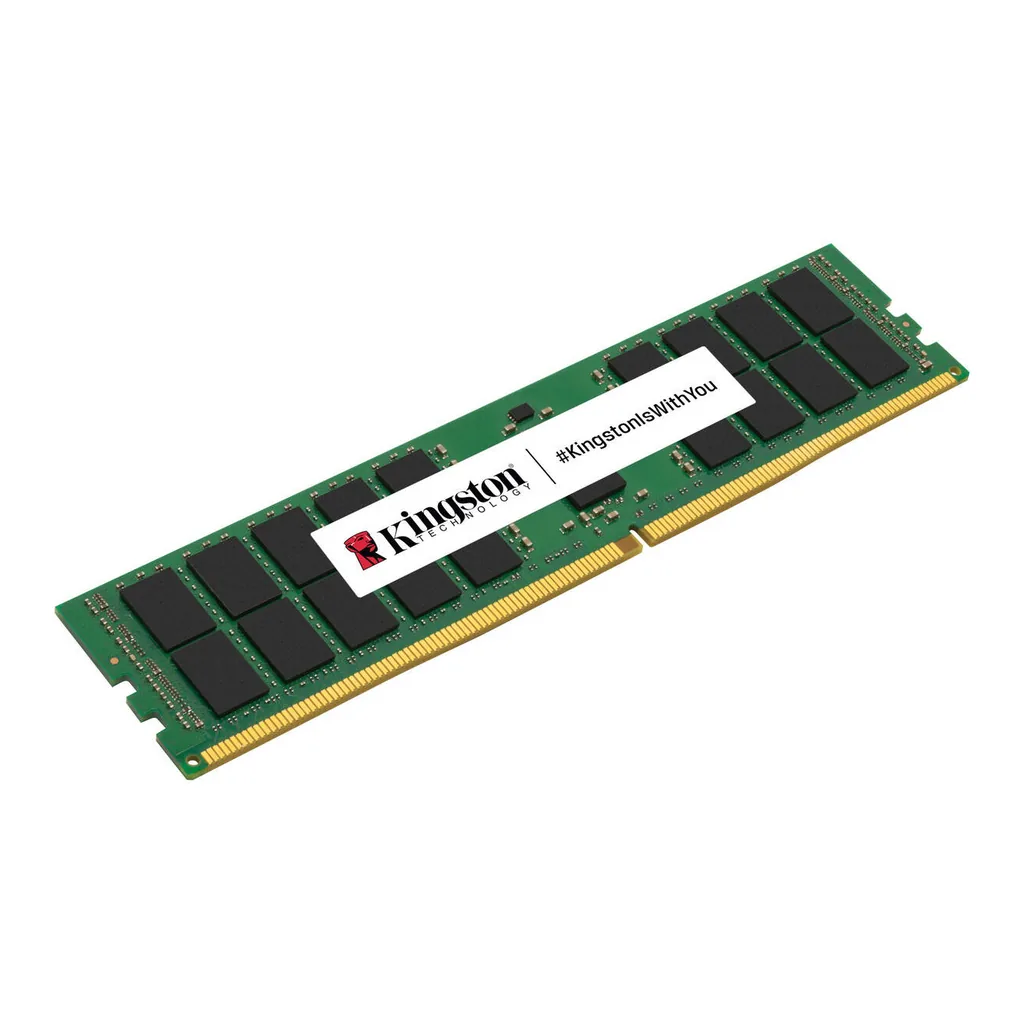 Kingston 64GB DDR5 Desktop Memory, 5600MT/s Speed, CL46 CAS Latency, SK-Hynix Chip Build, 288-Pin, ECC Registered, 1.2 Voltage | KSM56R46BD4-64HA - Image 2 Kingston 64GB DDR5 Desktop Memory, 5600MT/s Speed, CL46 CAS Latency, SK-Hynix Chip Build, 288-Pin, ECC Registered, 1.2 Voltage | KSM56R46BD4-64HA - Image 2
