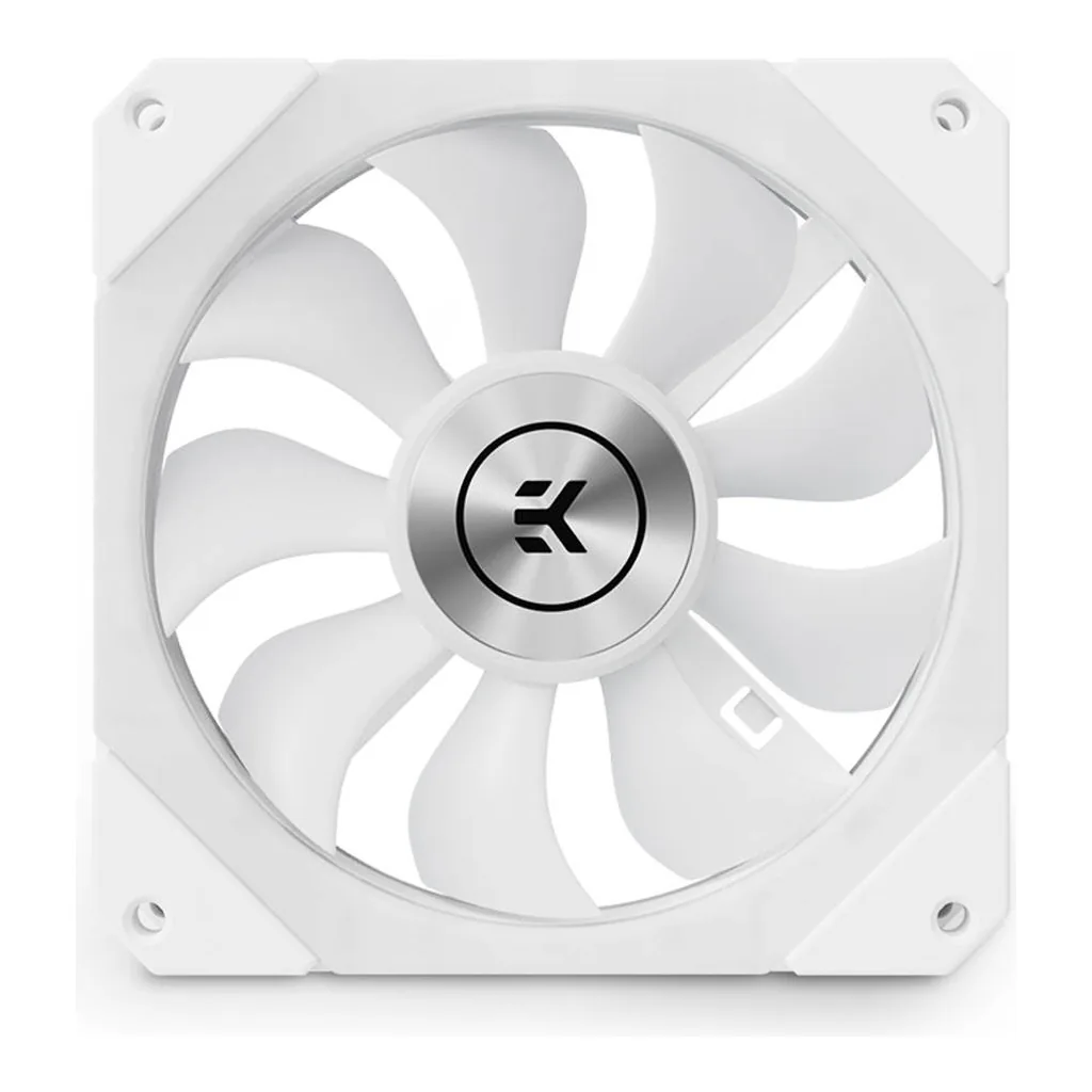 EKWB EK-Quantum Impulse 120 D-RGB 120mm Computer Cooling Fan, White | 3831109854204 - Image 3 EKWB EK-Quantum Impulse 120 D-RGB 120mm Computer Cooling Fan, White | 3831109854204