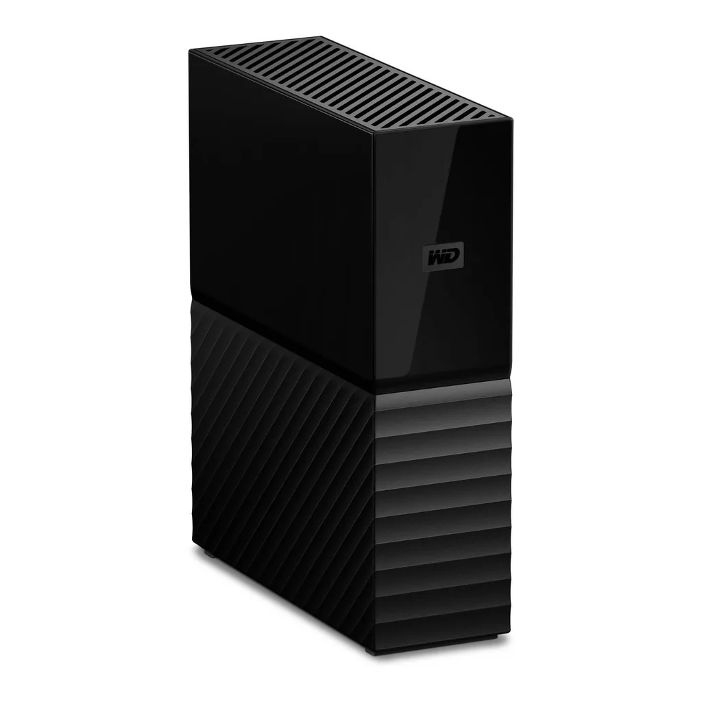 de852481dcbec6ca2ccfdfe6291b2263-hi.jpg Western Digital 18 TB My Book Desktop USB 3.0 Hard Drive, 256-Bit AES Hardware Encryption, Auto Backup Software, Preformatted exFAT for Windows & Mac, USB 3.0 / USB 2.0, Black | WDBBGB0180HBK-EESN