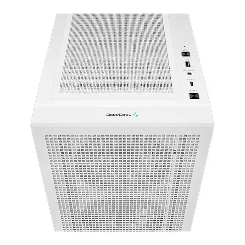 Deepcool CH560 Digital ATX Mid Tower Computer Case, ABS+SPCC+Tempered Glass Materials, Real-Time Dual-Status Digital Display, Hybrid Airflow Glass Side Panel, White | R-CH560-WHAPE4D-G-1 – Gallery image 8 Deepcool CH560 Digital ATX Mid Tower Computer Case, ABS+SPCC+Tempered Glass Materials, Real-Time Dual-Status Digital Display, Hybrid Airflow Glass Side Panel, White | R-CH560-WHAPE4D-G-1 – Gallery image 8