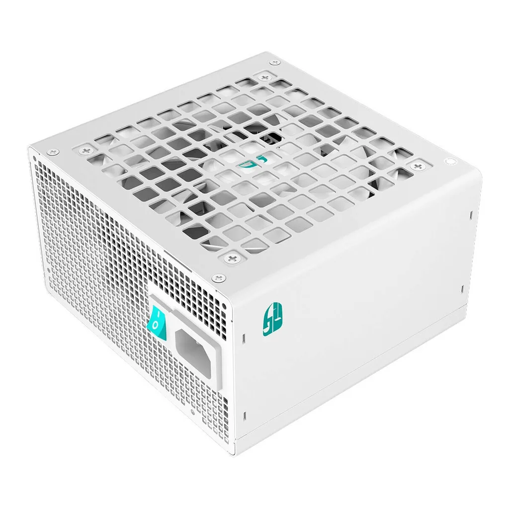 DeepCool PQ750G Fully Modular Power Supply, 750W Power, 80 PLUS Gold Efficiency, Fluid Dynamic Bearing Fan, Full Japanese Electrolytic Capacitors, ATX12V V3.1 Type, White | R-PQ750G-FD1W-JGUK-V1 – Gallery image 6 DeepCool PQ750G Fully Modular Power Supply, 750W Power, 80 PLUS Gold Efficiency, Fluid Dynamic Bearing Fan, Full Japanese Electrolytic Capacitors, ATX12V V3.1 Type, White | R-PQ750G-FD1W-JGUK-V1 – Gallery image 6