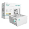 DeepCool PQ750G Fully Modular Power Supply, 750W Power, 80 PLUS Gold Efficiency, Fluid Dynamic Bearing Fan, Full Japanese Electrolytic Capacitors, ATX12V V3.1 Type, White | R-PQ750G-FD1W-JGUK-V1 – Main image DeepCool PQ750G Fully Modular Power Supply, 750W Power, 80 PLUS Gold Efficiency, Fluid Dynamic Bearing Fan, Full Japanese Electrolytic Capacitors, ATX12V V3.1 Type, White | R-PQ750G-FD1W-JGUK-V1 – Main image
