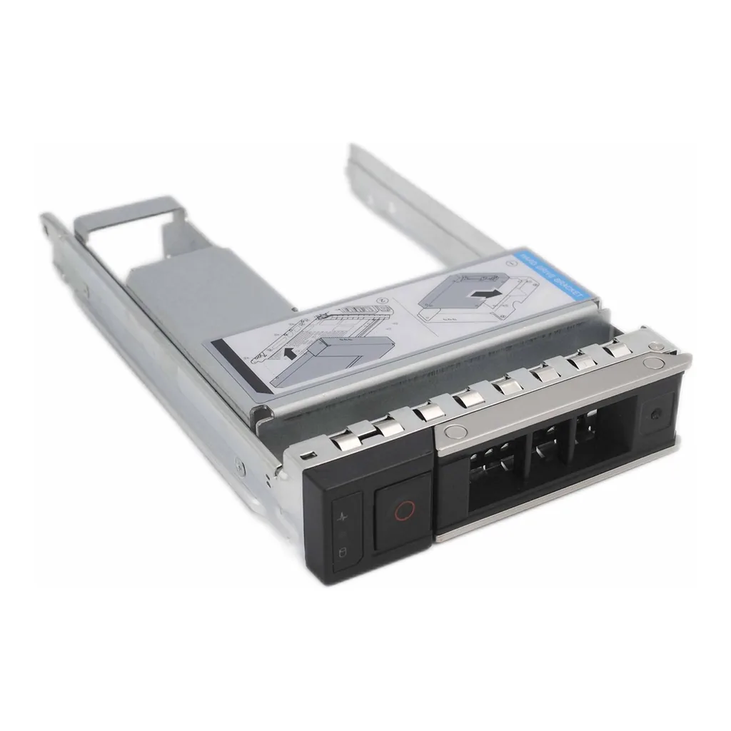 Dell SATA SAS Hard Drive Adapter + 3.5" Tray Caddy for Dell EMC PowerEdge Rack Servers | 400-BFWQ – Gallery image 1 Dell SATA SAS Hard Drive Adapter + 3.5" Tray Caddy for Dell EMC PowerEdge Rack Servers | 400-BFWQ – Gallery image 1
