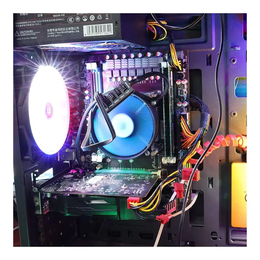 Unikstone PWM Fan Hub, Black | PWM CBL - Image 6 Unikstone PWM Fan Hub, Black | PWM CBL